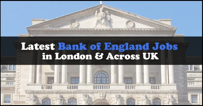 Bank of England Jobs